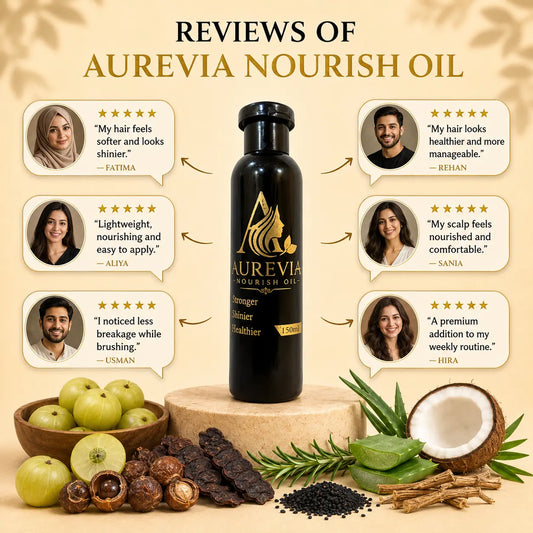 Aurevia Nourish Oil | Botanical Hair Care (150ml)